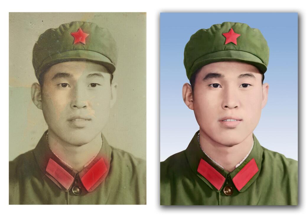 肃北破损照片修复-18