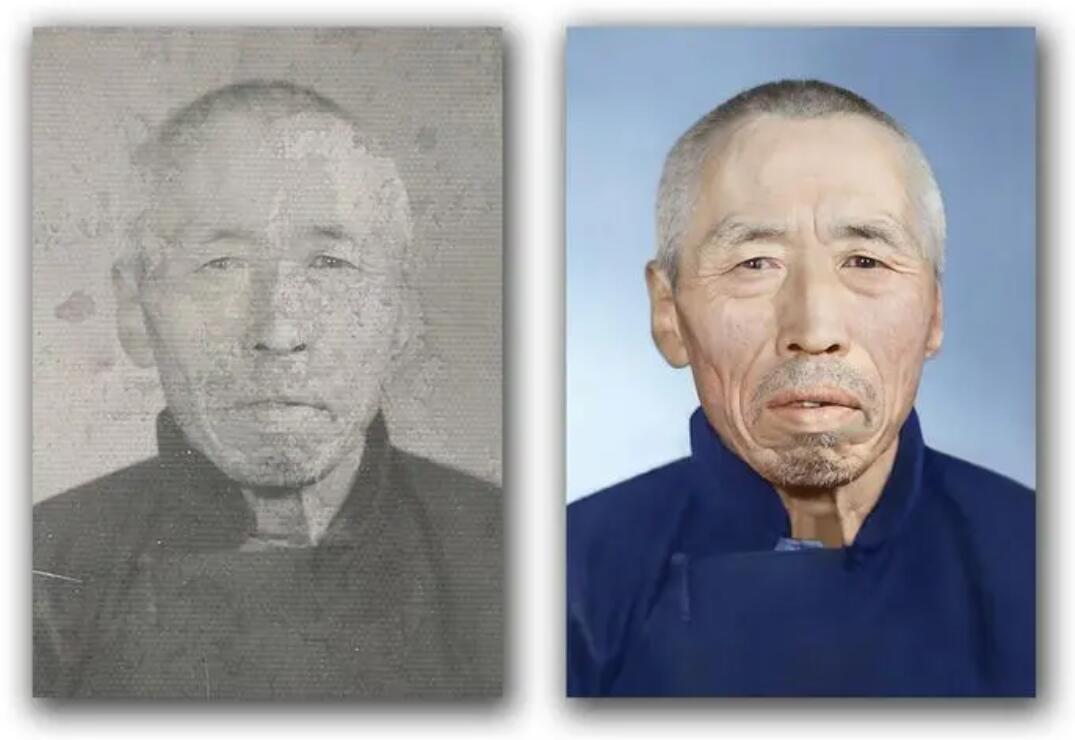 肃北破损照片修复-56